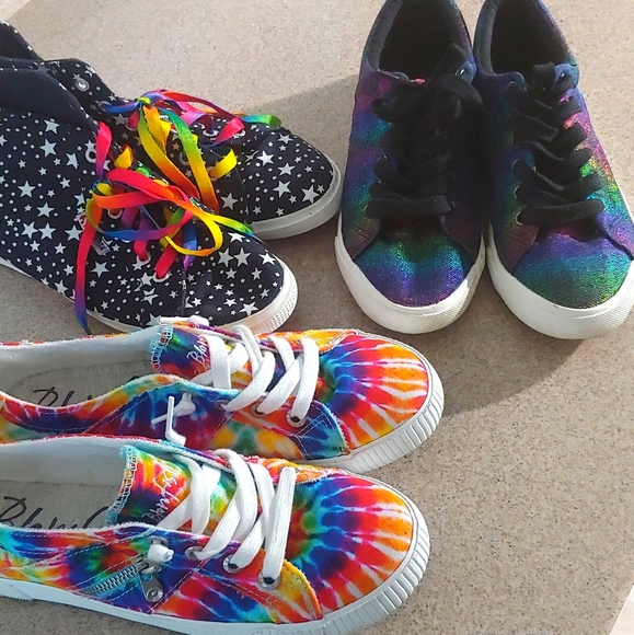 Blowfish Shoes - 🌈AMAZING bundle of rainbow magical shoes!